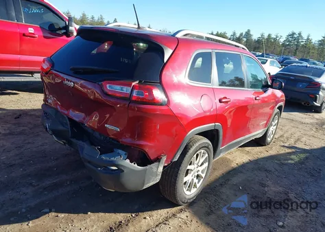 2016 Jeep Cherokee Latitude z USA, uszkodzony, nr VIN 1C4PJMCS5GW148961